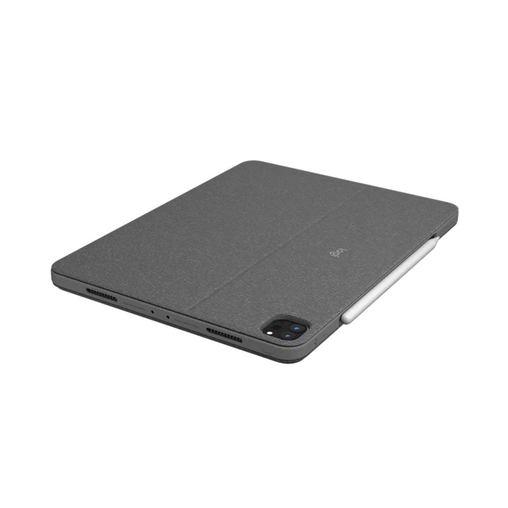 A Photo Of Logitech Combo Touch Detachable Keyboard Case for iPad Pro 11-inch (1st, 2nd, 3rd, & 4th Gen) - Auto-Adjusting Backlit Keys, Four Modes