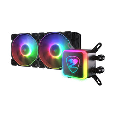A Photo Of Cougar Liquid cooling Aqua ARGB 240