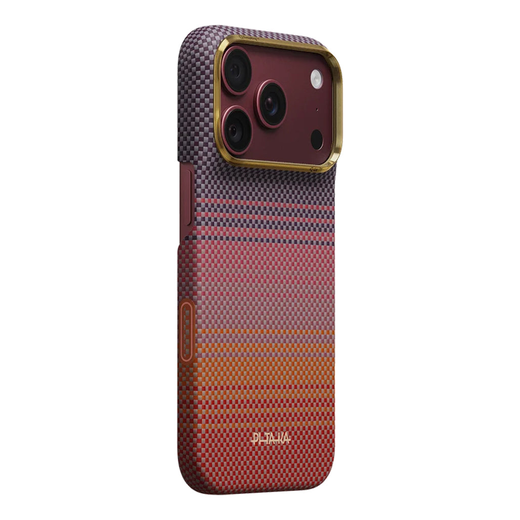 A Photo Of Pitaka Edge Case for iPhone 18 Pro / iPhone 18 Pro Max – Ultra-Thin Aramid Fiber MagSafe Case