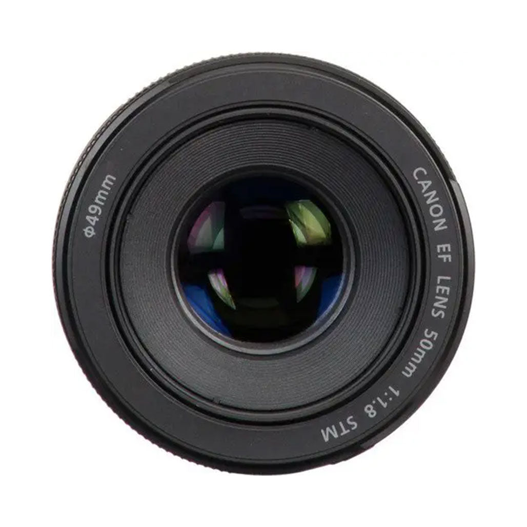 A Photo Of Canon EF 50mm f/1.8 STM Lens – Ideal for Portraits and Low-Light Photography