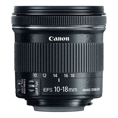 A Photo Of Canon EF-S 10-18mm f/4.5-5.6 IS STM Lens – Versatile Wide-Angle Zoom