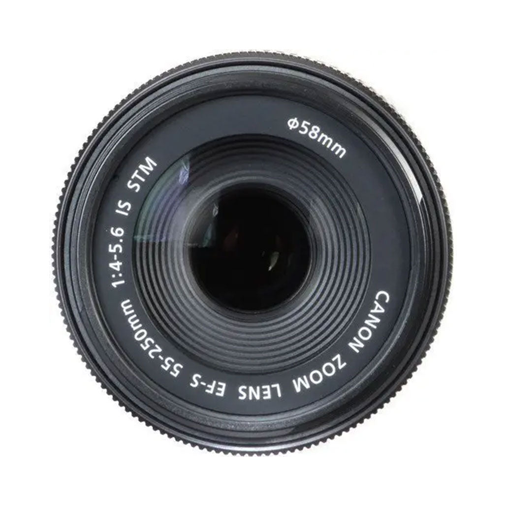 A Photo Of Canon EF-S 55-250mm f/4-5.6 IS STM Lens – Compact Telephoto Zoom