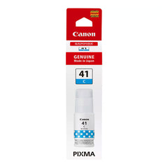 A Photo Of Canon GI-41C Ink Bottle, Cyan