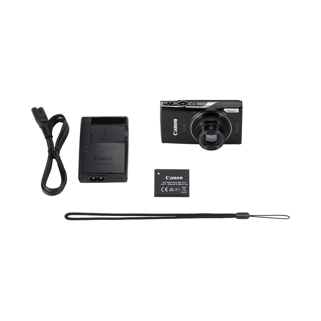 A Photo Of Canon IXUS 285 HS Digital Camera - Slim Design with 12x Optical Zoom and Full HD Movies