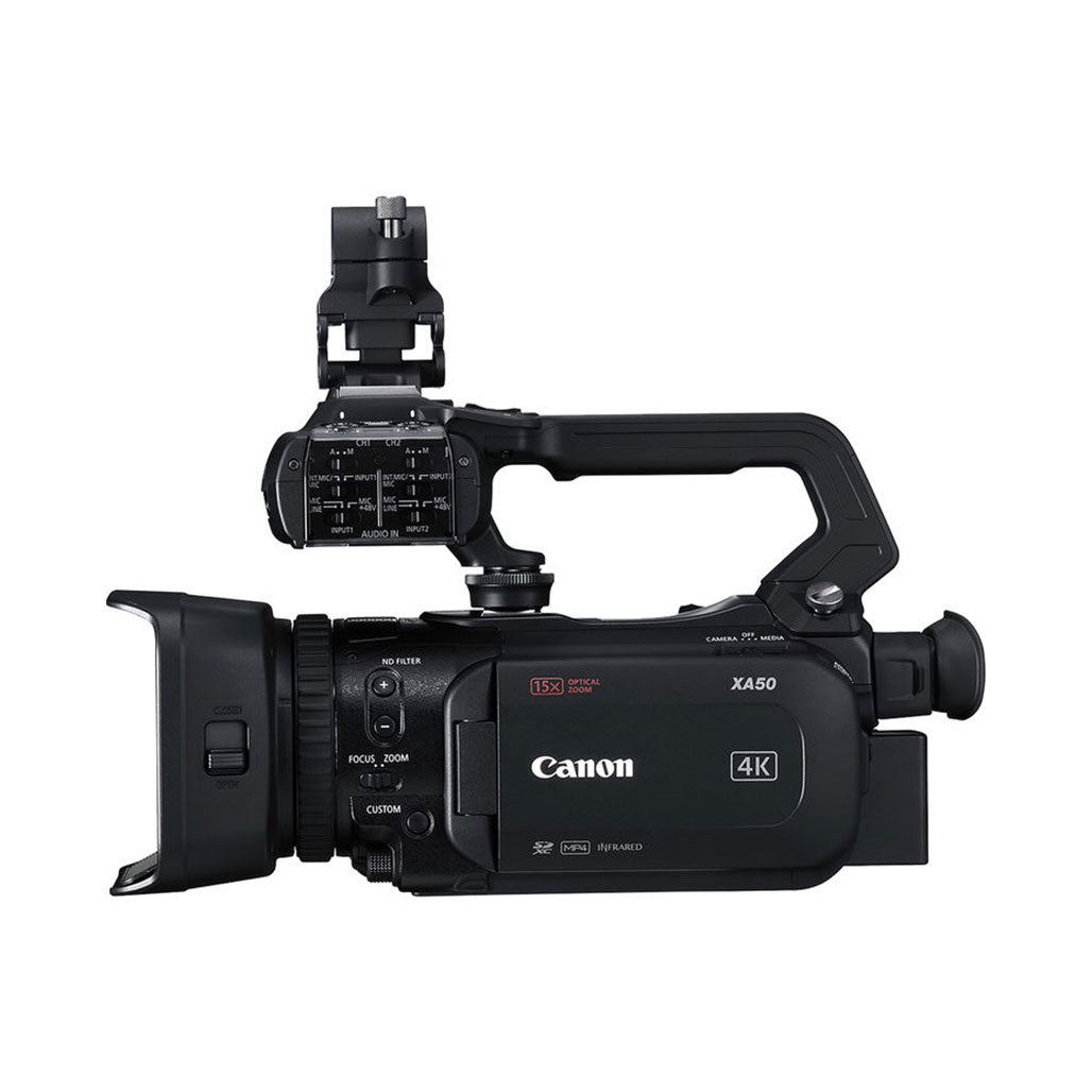 A Photo Of Canon XA50 UHD 4K30 Camcorder with Dual-Pixel Autofocus