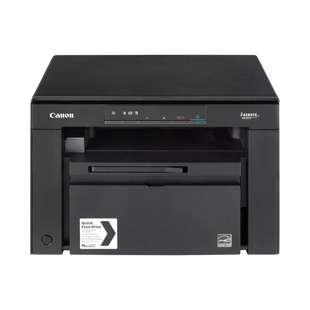 A Photo Of Canon i-SENSYS MF3010 – Compact 3-in-1 Mono Laser Printer: Print, Copy & Scan