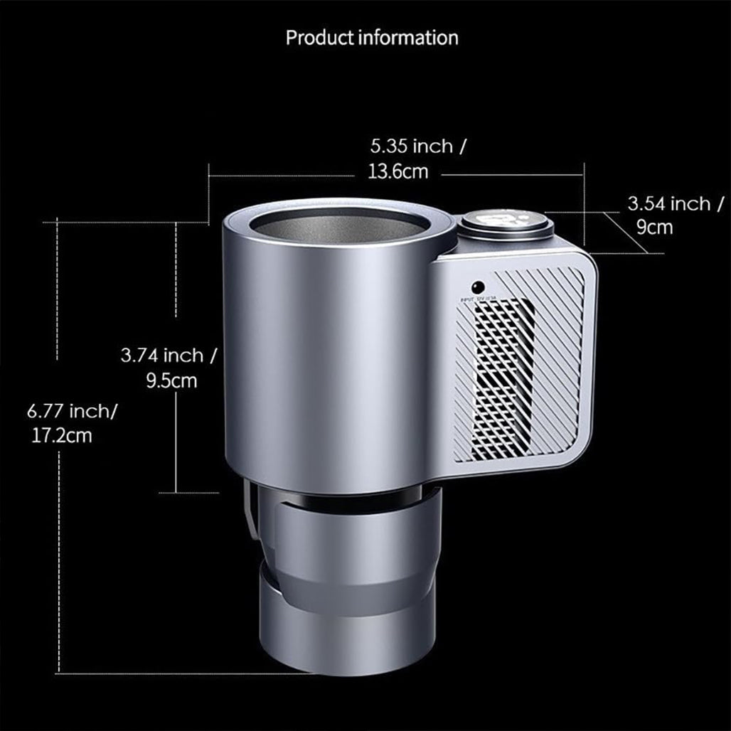 A Photo Of Car Cooling and Heating Smart Cup