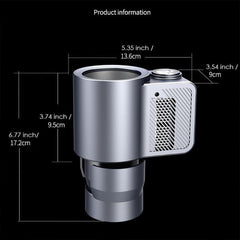 A Photo Of Car Cooling and Heating Smart Cup