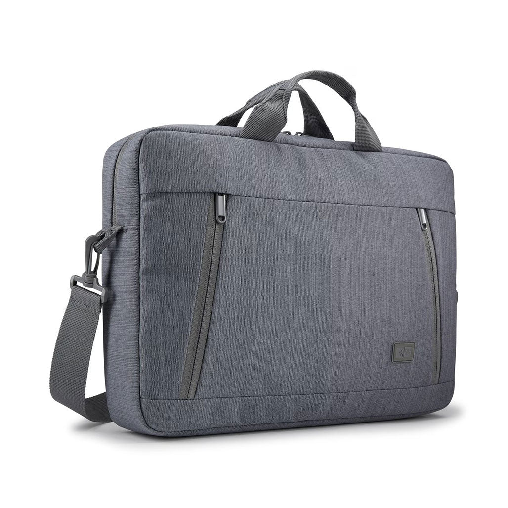 A Photo Of Case Logic 15.6-inch Huxton Laptop Attaché HUXA-215 Graphite – Sleek and Durable Laptop Bag for Professionals