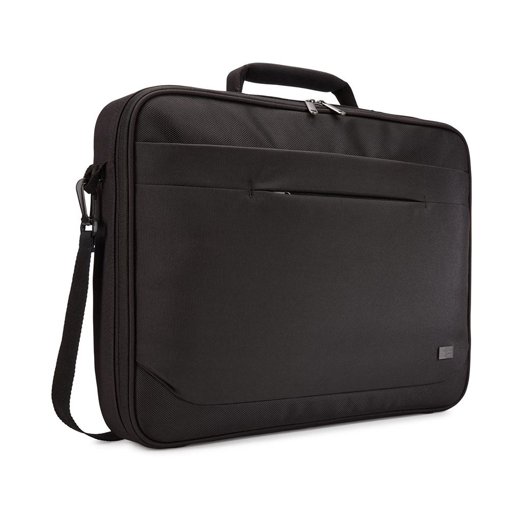 A Photo Of Case Logic 17.3-inch Advantage Attaché ADVA-117 Black + Case Logic Lectro Accessory Case LAC-100 Black – Comprehensive Laptop and Accessory Solution