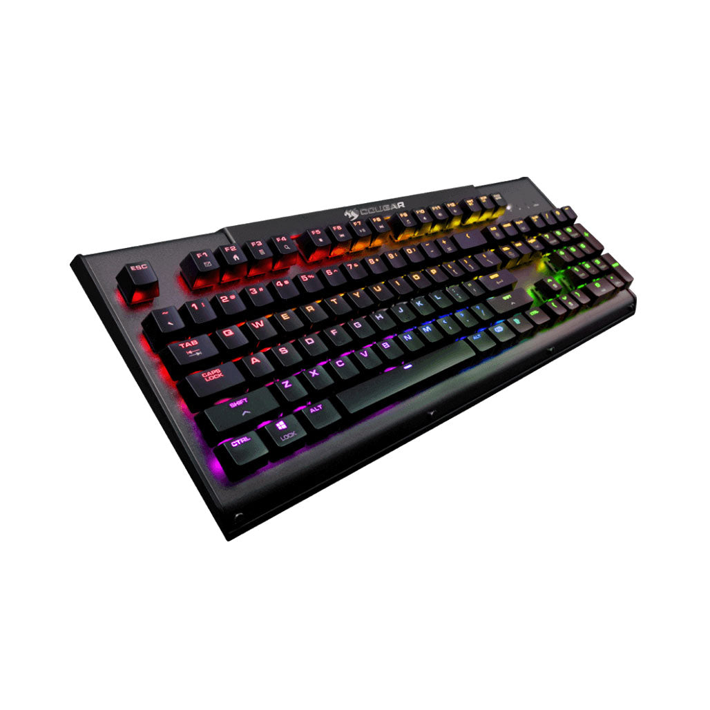 A Photo Of Cougar ULTIMUS RGB Full-Size Wired Mechanical Gaming Keyboard | Advanced Performance and Customization