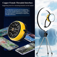 A Photo Of Magnetic Cooling Fan CX04 - Portable Phone Cooler with Advanced Cooling Technology