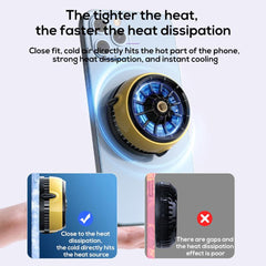 A Photo Of Magnetic Cooling Fan CX04 - Portable Phone Cooler with Advanced Cooling Technology