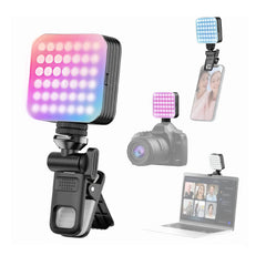 A Photo Of D12S Mini RGB LED Video Light with 108 LED Beads