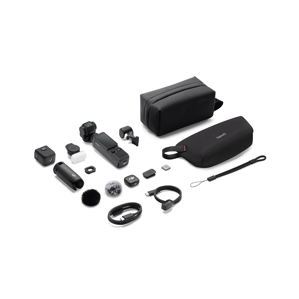 A Photo Of DJI Osmo Pocket 4 - Handheld Gimbal Camera (Creator Combo)