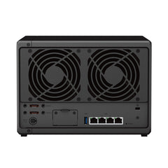 A Photo Of Synology DS1522+ 5-Bay NAS DiskStation for Home and Small Business - Scalable Storage with 10GbE Networking and NVMe SSD Caching