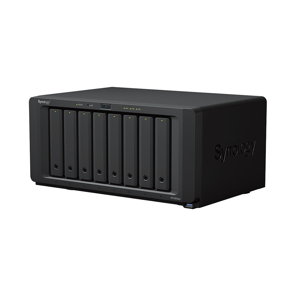 A Photo Of Synology DS1823xs+ 8-Bay NAS DiskStation – High-Performance Central Storage Server with Expandable Connectivity and Flexible Backup Solutions