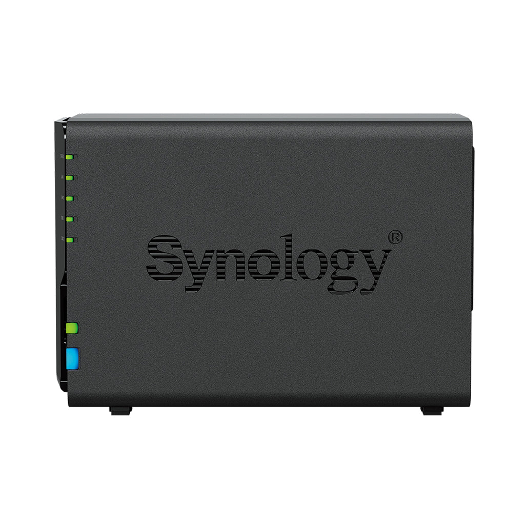A Photo Of Synology 2-Bay NAS DiskStation DS224+ - High-Speed Storage and Advanced Backup Solutions