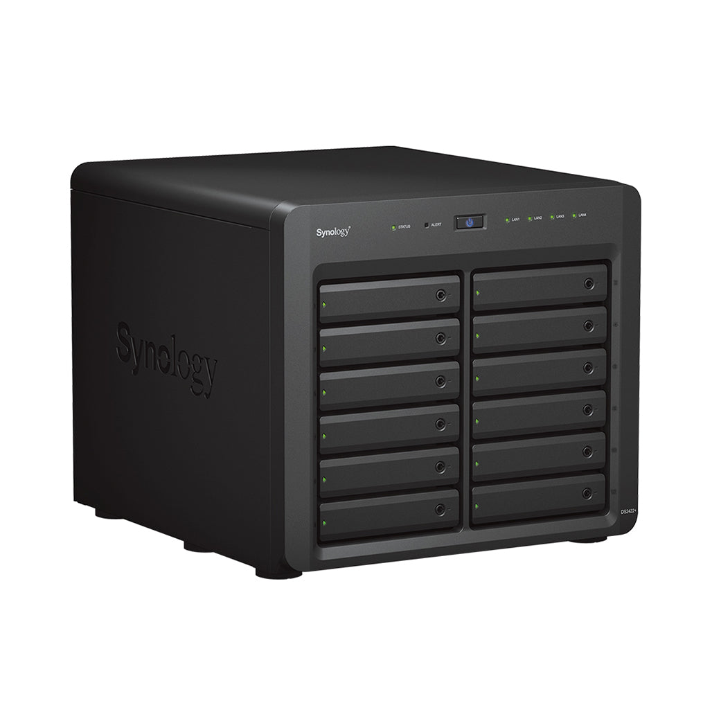 A Photo Of Synology DiskStation DS2422+ 12-Bay NAS | High-Performance Storage Solution with Advanced Data Protection