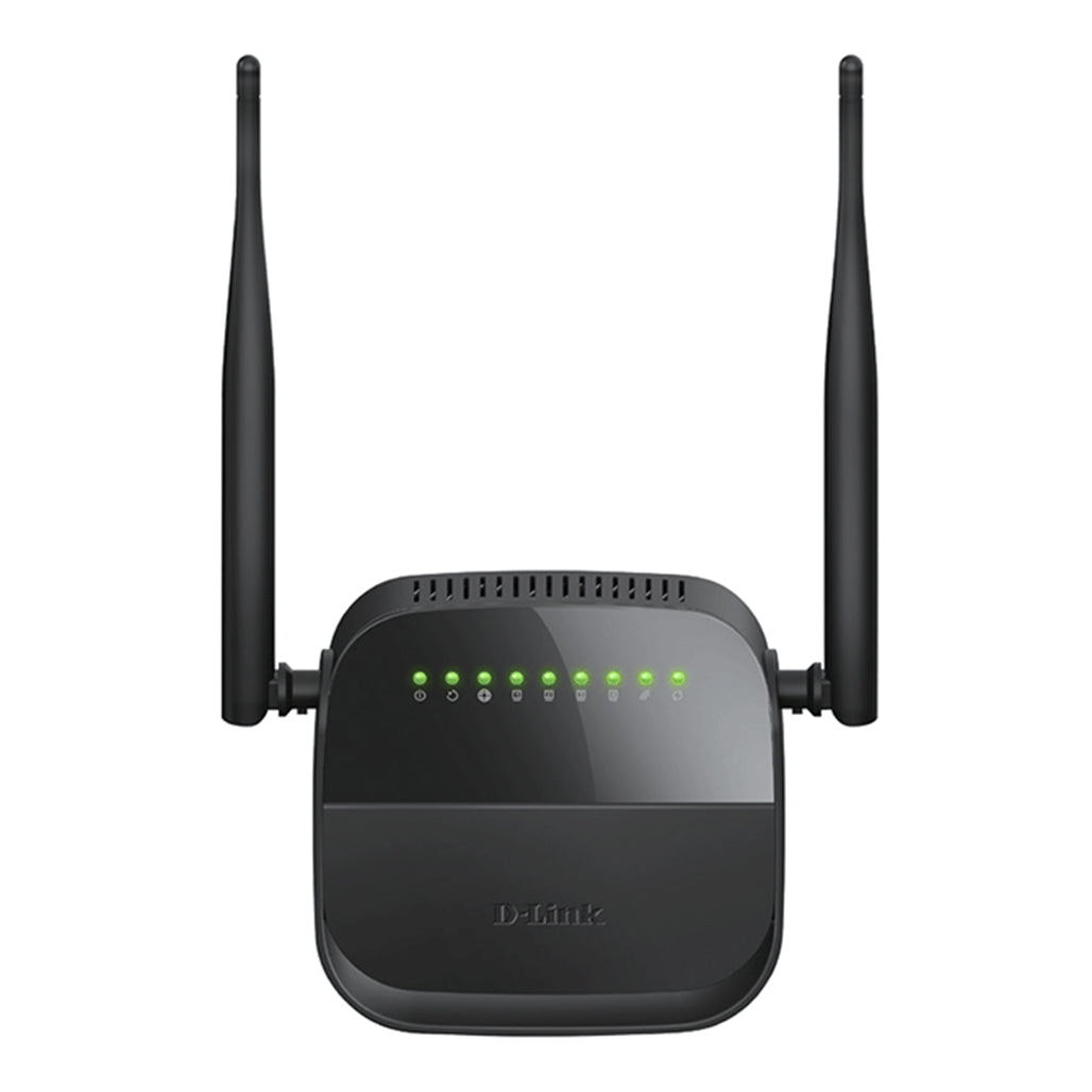 A Photo Of D-Link DSL-124/RE Wireless N300 ADSL2+ Modem Router | High-Speed Internet with Advanced Security