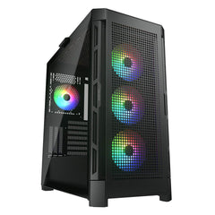 A Photo Of Cougar DUOFACE PRO RGB | Dual-Panel Mid Tower Case with Customizable Airflow