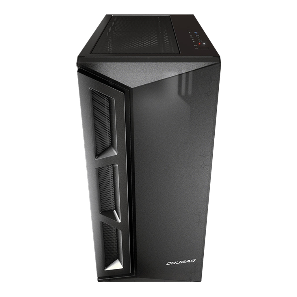 A Photo Of Cougar DarkBlader X5 Gaming Case – Mid Tower with Tempered Glass, Vertical GPU Support, and Superior Cooling