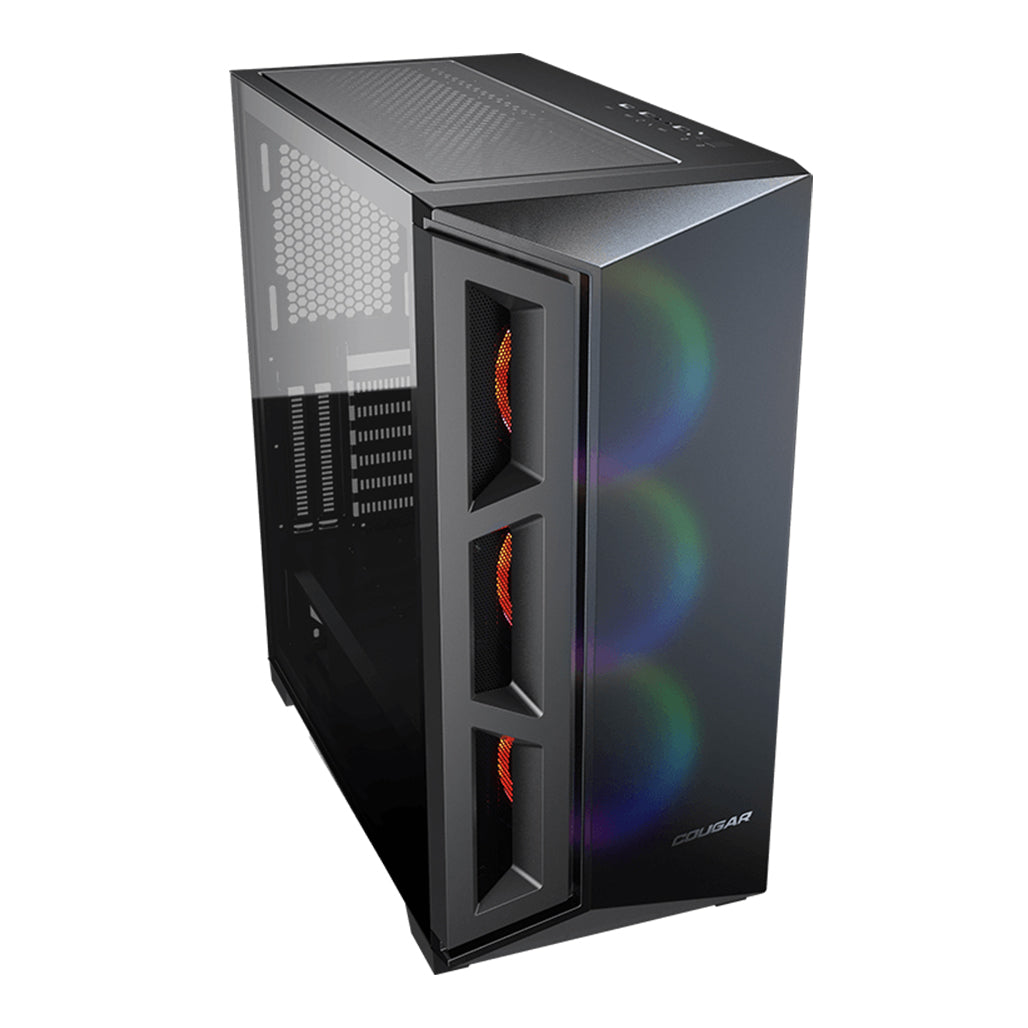 A Photo Of Cougar DarkBlader X5 RGB Gaming Case – Mid Tower with ARGB Lighting, Tempered Glass, and Superior Cooling