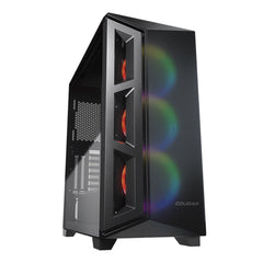 A Photo Of Cougar DarkBlader X5 RGB Gaming Case – Mid Tower with ARGB Lighting, Tempered Glass, and Superior Cooling