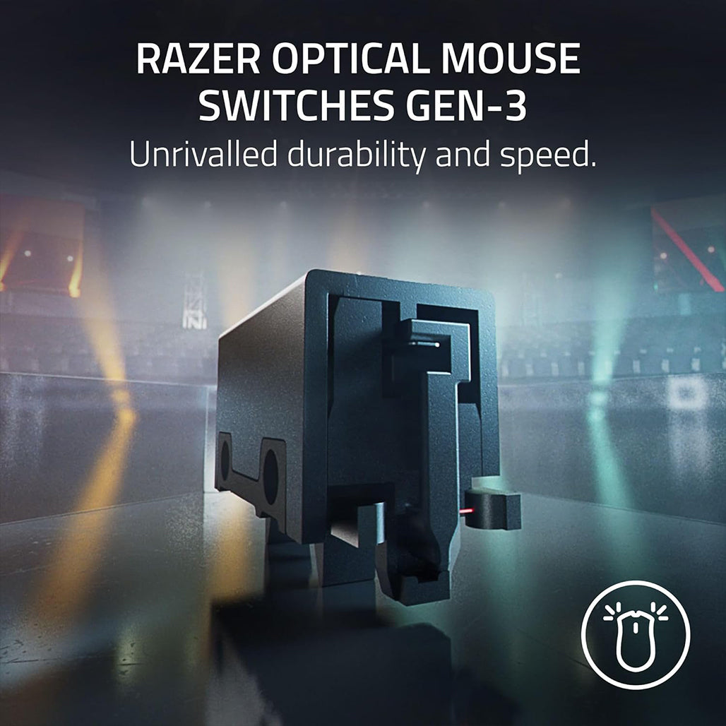 A Photo Of Razer DeathAdder V3 HyperSpeed - Ultra-Lightweight Esports Mouse with 26K DPI Precision