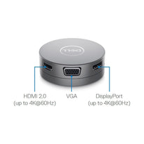 Dell DA310 7-in-1 USB-C Multiport Adapter Travel Hub