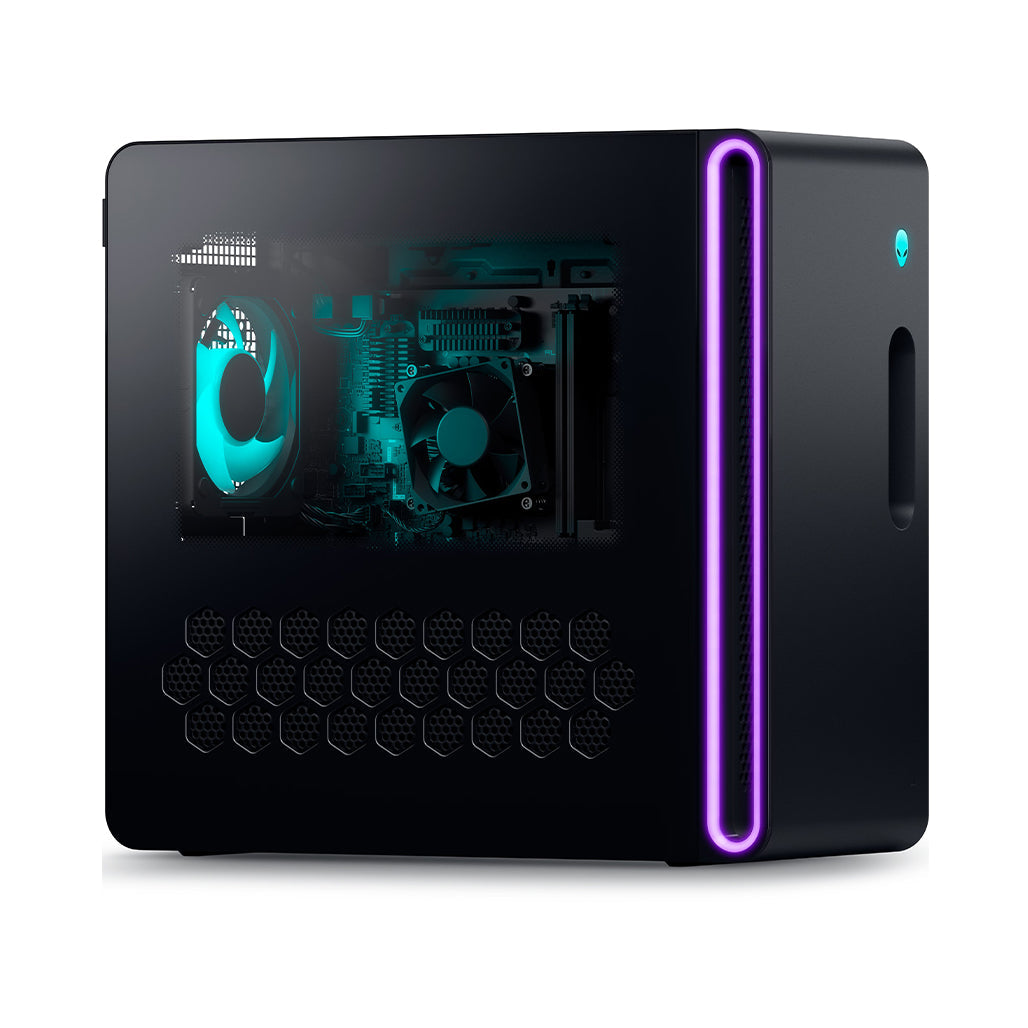 A Photo Of Dell Alienware Aurora Gaming Desktop: Core Ultra 9 285K  - 32GB RAM - 2TB SSD - RTX 5080 16GB