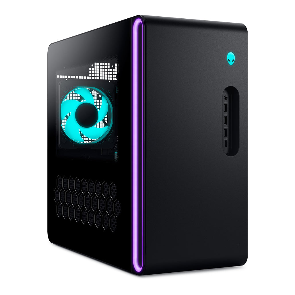 A Photo Of Dell Alienware Aurora Gaming Desktop: Core Ultra 9 285K  - 32GB RAM - 2TB SSD - RTX 5080 16GB
