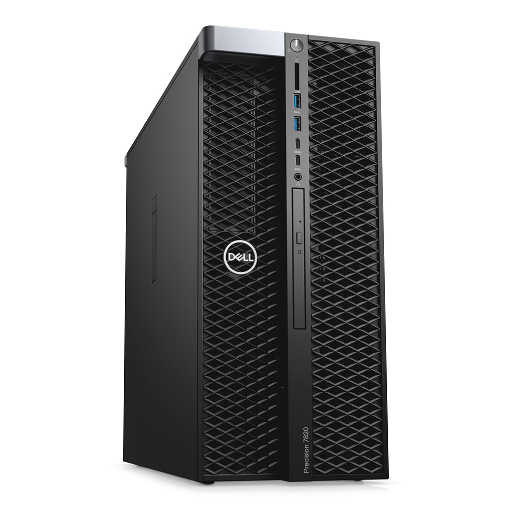 A Photo Of Dell Precision Tower Workstation T7820  - Dual Intel® Xeon® Gold 6234 - 64GB Ram - 512GB SSD - NVIDIA® T1000 4GB