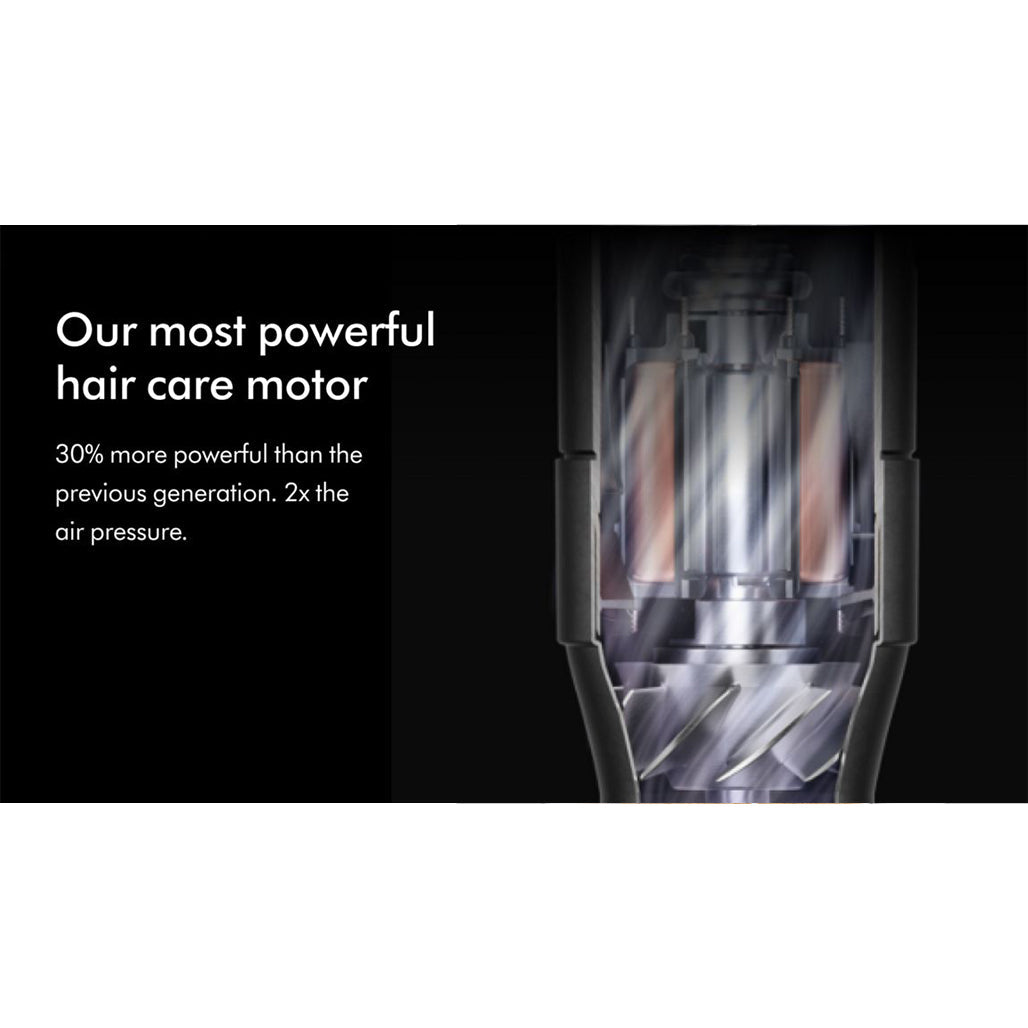 A Photo Of Dyson Airwrap Co-anda2x - Multi-Styler and Dryer Straight+Wavy - (Amber Silk Special Edition)