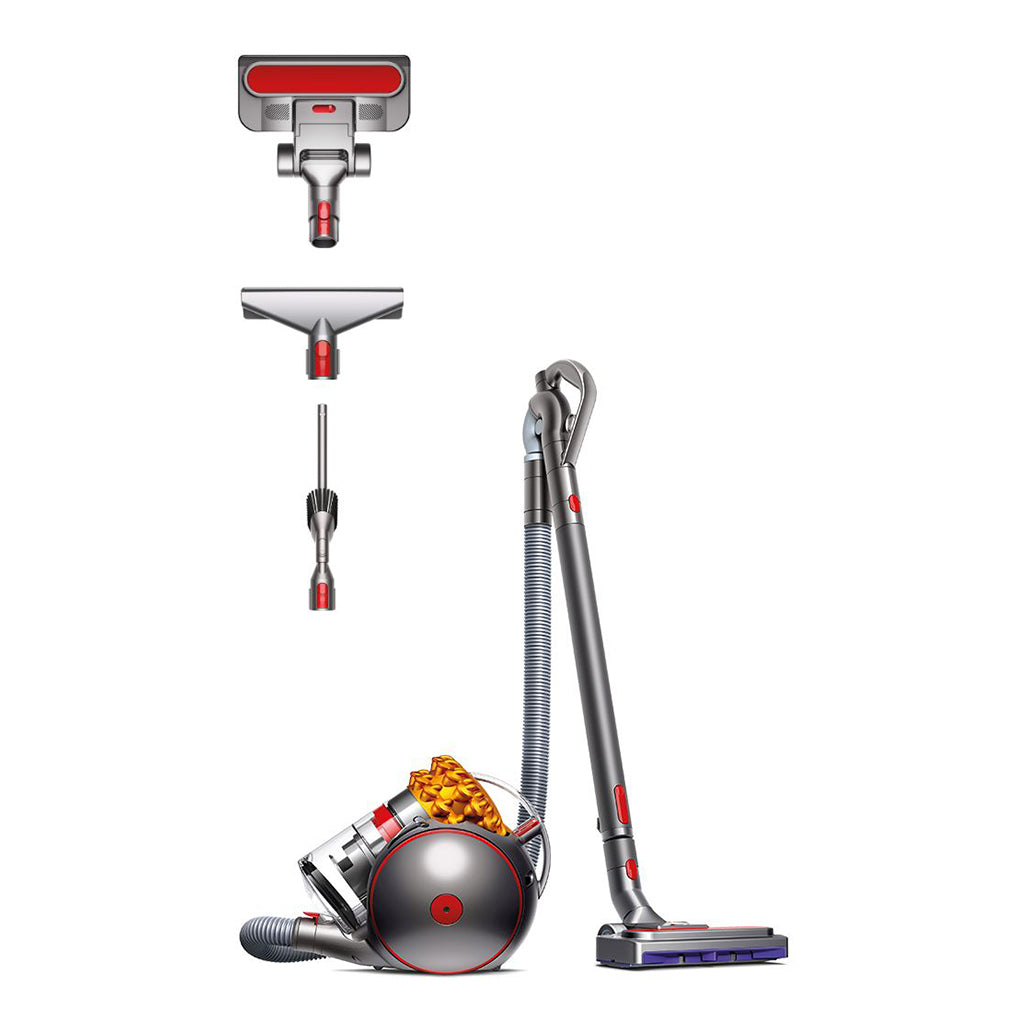 A Photo Of Dyson Big Ball Multi Floor 2 Vacuum Cleaner (Iron/Yellow) cy28 – Powerful Bagless Suction & Self-Righting Design