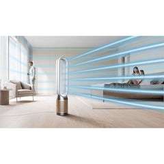 A Photo Of Dyson Purifier Cool Formaldehyde™ TP09 purifying fan (White/Gold)
