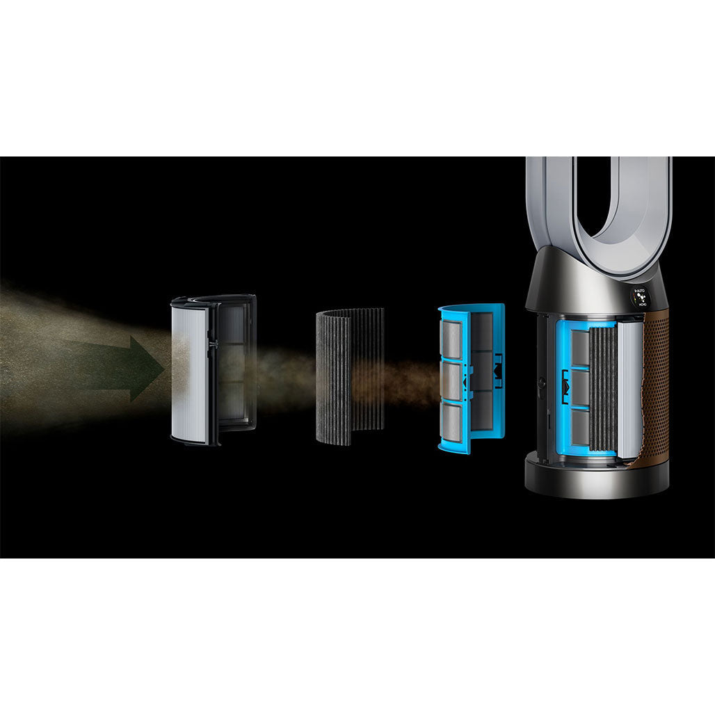 A Photo Of Dyson Purifier Cool Formaldehyde™ TP09 purifying fan (White/Gold)