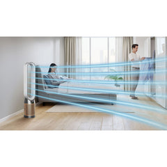 A Photo Of Dyson Purifier Cool Formaldehyde™ TP09 purifying fan (White/Gold)