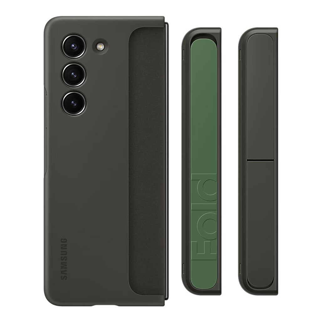 A Photo Of Samsung Galaxy Z Fold5 Standing Case with Strap - Secure Grip, Hands-Free Viewing, Customizable Design