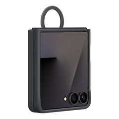 A Photo Of Samsung Galaxy Z Flip7 Silicone Ring Case - Black -  EF-PF766TBEGUS