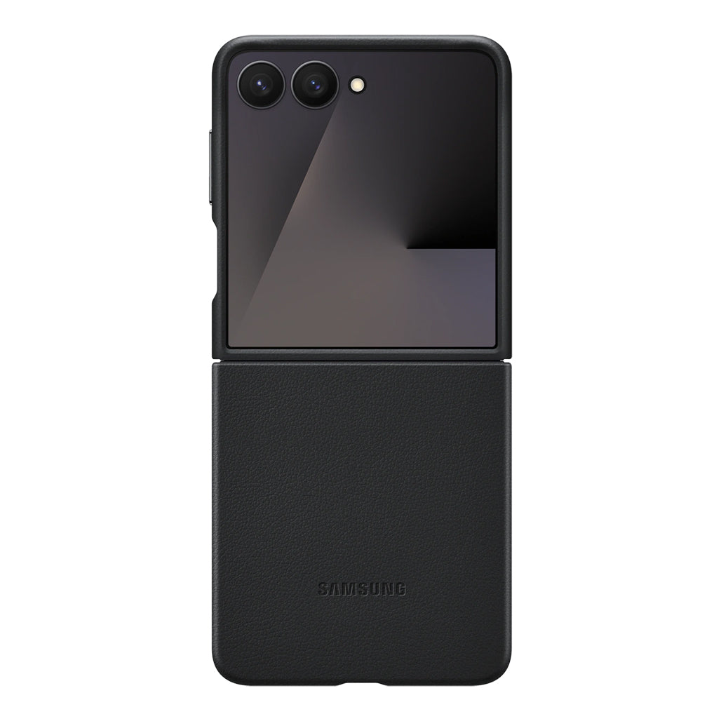 A Photo Of Samsung Galaxy Z Flip7 Kindsuit Case - Black - EF-VF766PBEGUS