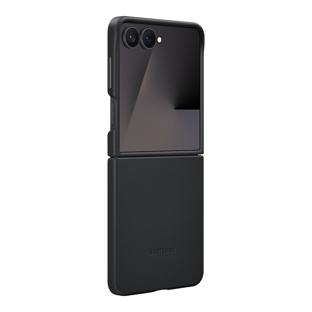 A Photo Of Samsung Galaxy Z Flip7 Kindsuit Case - Black - EF-VF766PBEGUS