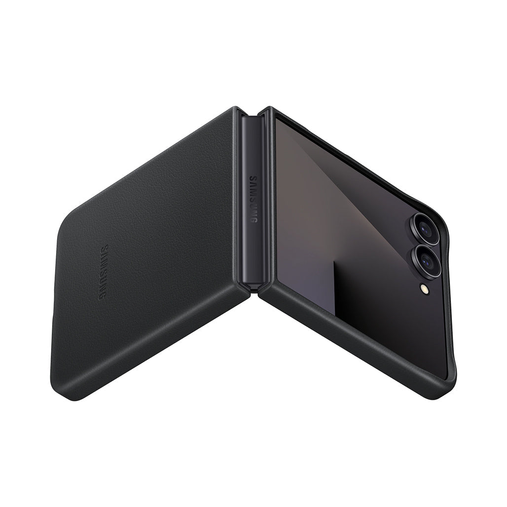 A Photo Of Samsung Galaxy Z Flip7 Kindsuit Case - Black - EF-VF766PBEGUS