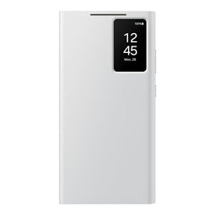 A Photo Of Samsung Galaxy S24 Ultra Smart View Wallet Case - Black | Interactive and Protective Cover