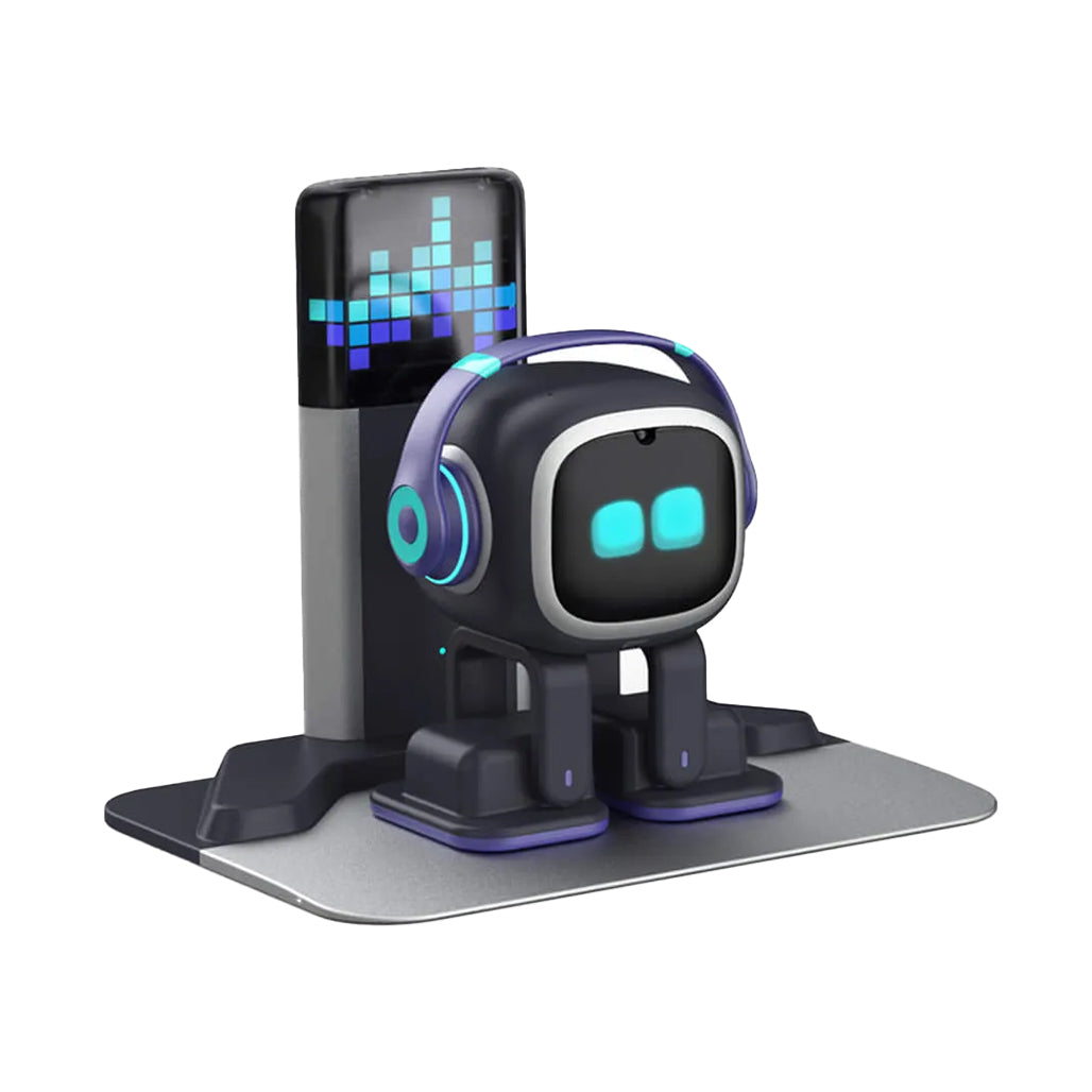 A Photo Of EMO Go Home – The Ultimate AI-Powered Desktop Robot with Self-Charging & Smart Features