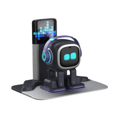 A Photo Of EMO Go Home – The Ultimate AI-Powered Desktop Robot with Self-Charging & Smart Features