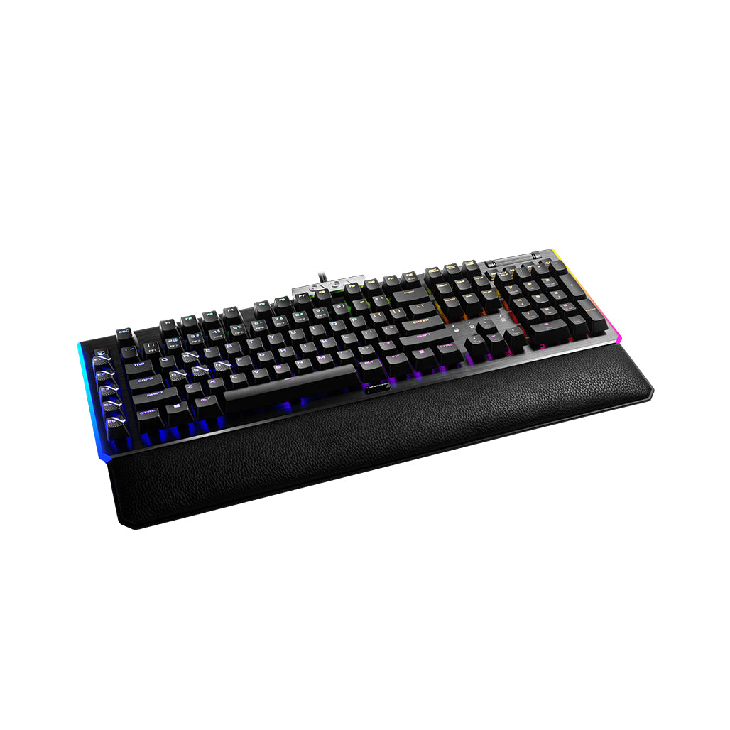 A Photo Of EVGA Z20 - RGB Wired Full-size Optical Mechanical Keyboard - Linear Switch | 811-W1-20US-KR