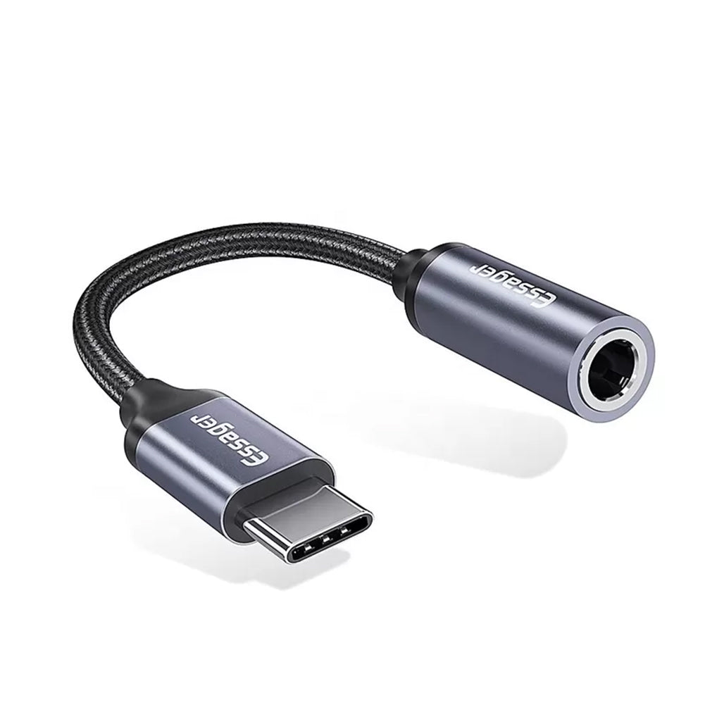 A Photo Of Essager USB Type-C to 3.5mm Jack Aux Audio Headphone Adapter