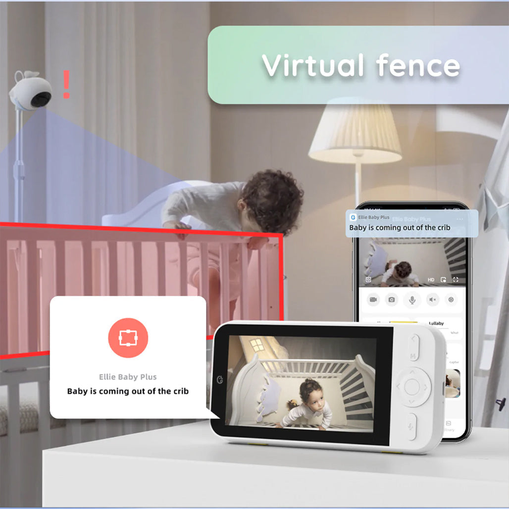 A Photo Of Ellie Baby Plus Monitor