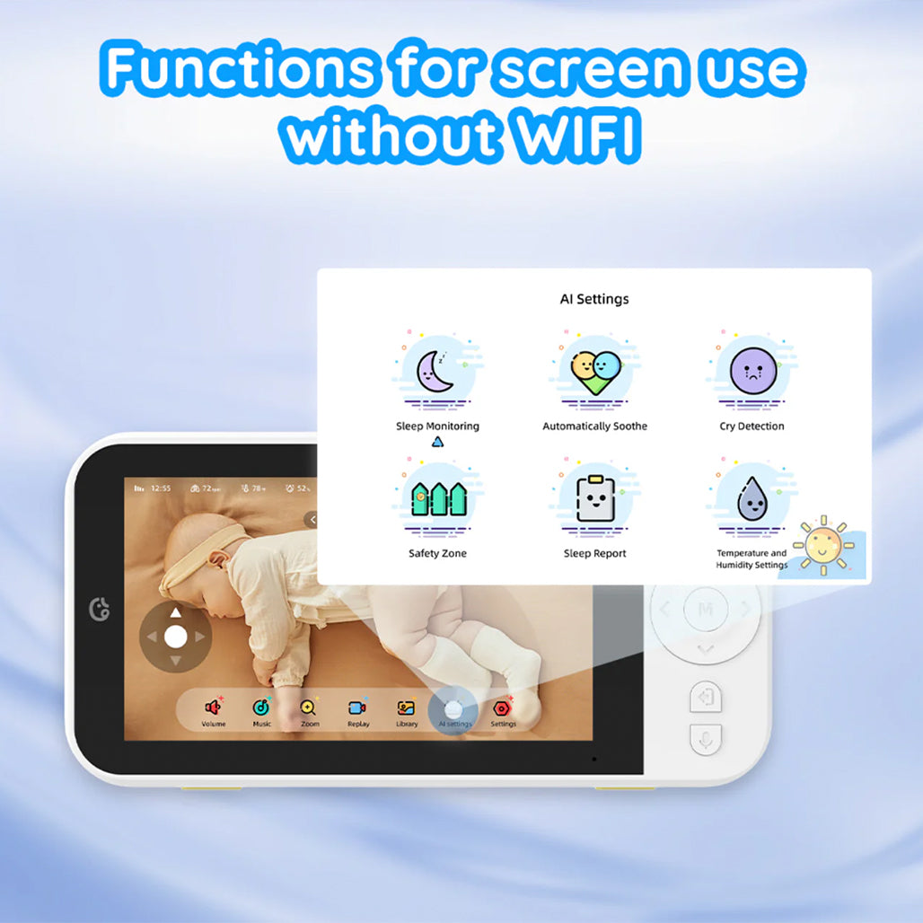 A Photo Of Ellie Baby Plus Monitor